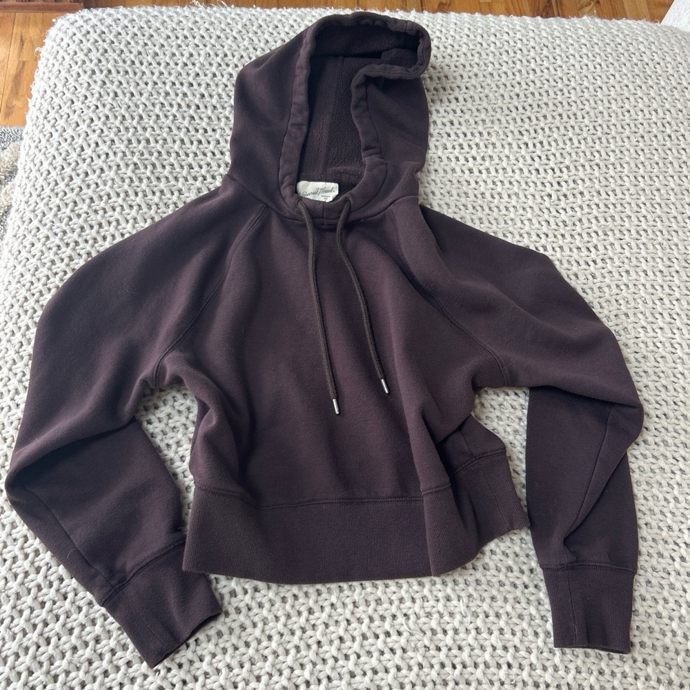 Chocolate Brown Hoodie XS